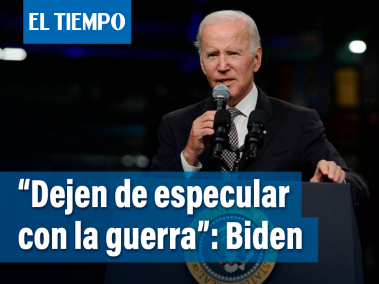 Biden pide a gigantes petroleros que dejen de especular con la guerra