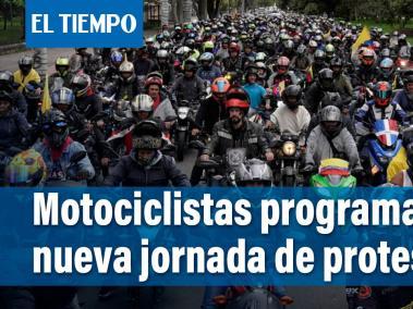 Los motociclistas preparan nuevas movilizaciones para el próximo miércoles, tras manifestar que el Gobierno Nacional no ha cumplido con lo acordado. Piden una pronta solución a las problemáticas que se presentan, entre esas la escasez del Soat.