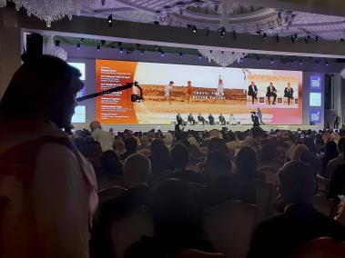 Inauguración del Gobal Summit de la WTTC en Arabia Saudita.