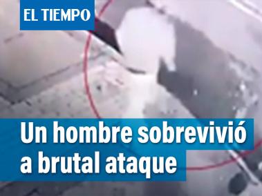 Un hombre sobrevivió milagrosamente a brutal ataque