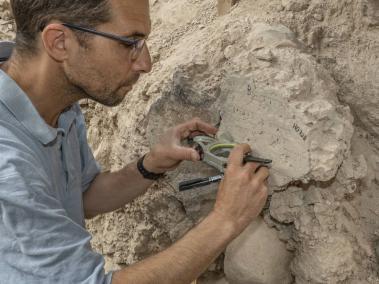 NYT: Yoav Vaknin, candidato doctoral israelí, en el sitio del asedio babilónico de Jerusalén en 586 a.C.