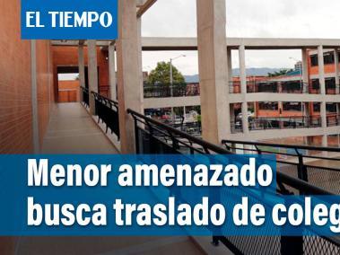 Al volver a clases, niño estaría siendo amenazado de muerte en su colegio