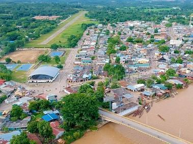 Panorámica de El Bagre, Bajo Cauca antioqueño.