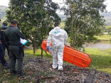 Cuerpo rescatado en el río Medellín