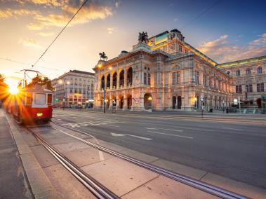 Vista de la ciudad de Viena, en Austria.