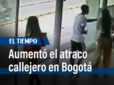 Atraco callejero, dolor de cabeza de los bogotanos