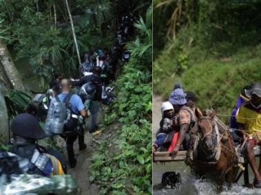 El Darién es uno de los pasos de los migrantes que se dirigen a EE. UU.