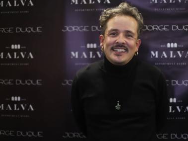 Jorge Duque en Bogotá Fashion Week 2023.