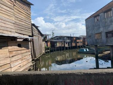 Buenaventura, ciudad puerto del Pacífico colombiano, tiene zonas en pobreza.