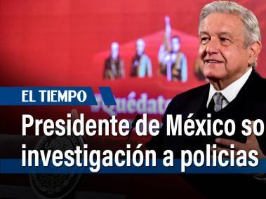 El presidente mexicano ofreció investigar a tres jefes policiales, quienes son señalados de colaborar con grupos armados de la ley.