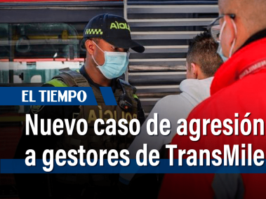 Nuevo caso de agresión a trabajadores de TransMilenio en el Portal 20 de julio