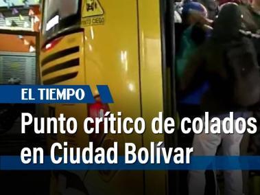 Punto crítico de colados en Ciudad Bolívar