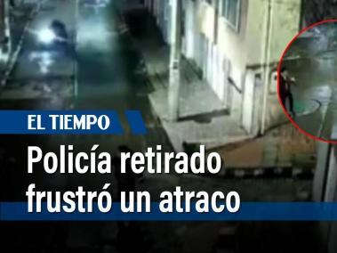 Policía retirado frustró un atraco en el barrio San Blas de San Cristóbal