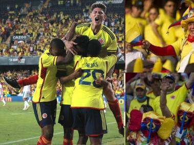 Selección Colombia hinchas