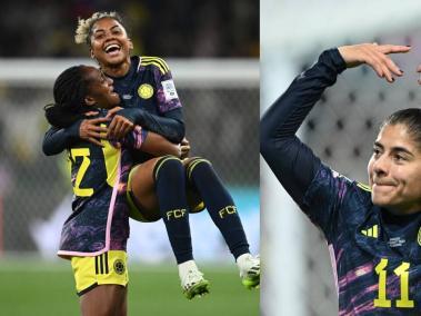 Las jugadoras de Colombia.