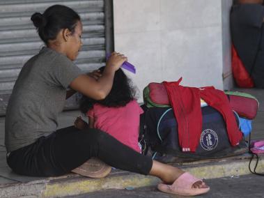 Migrantes en Panamá (Imagen de referencia).