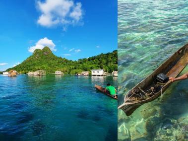 Los Bajau son una población de cazadores recolectores.