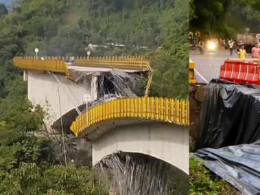 Puente Los Grillos y puente quebrada Negra,