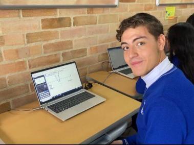 Felipe Mojica estudia en el colegio Morisco del barrio La Serena, en la localidad de Engativá.