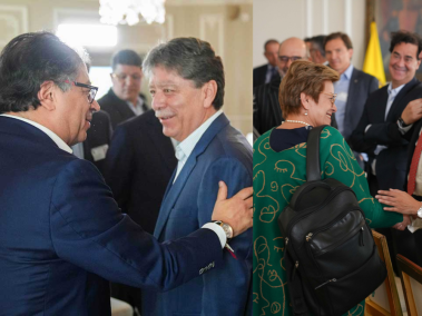 Reunión del presidente Petro con los empresarios.