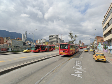 Avenida Caracas con calle 25.