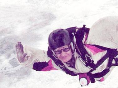 Tony fue Campeona Panamericana de Paracaidismo en Salto de Precisión.