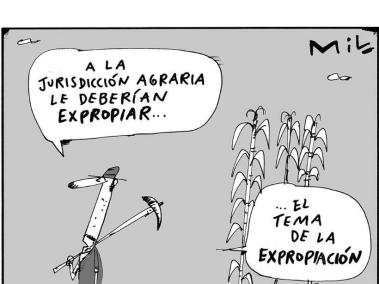 Deberían sacarla de la polémica - Caricatura de Mil