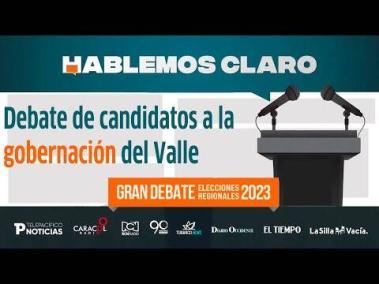 Debate de candidatos a la gobernación del Valle | El Tiempo