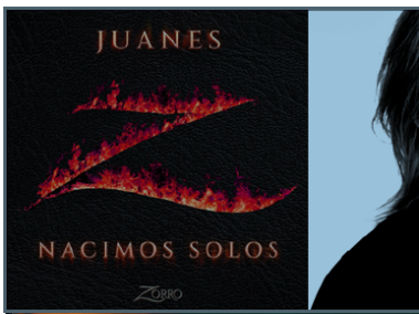 JUANES, ganador de 28 premios Grammy y Latin Grammy estrena hoy `Nacimos Solos´.