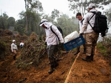 La Unidad de Búsqueda de Personas Desaparecidas realizó actividades de prospección en distintas regiones.