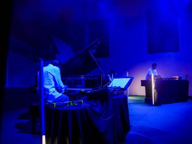 'Páramo para instrumentos acusticos y live electronics' fue la pieza que presentó en Cartagena