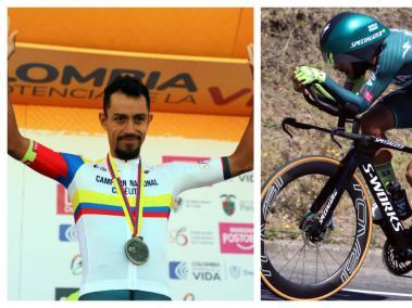 Daniel Martínez, ciclista colombiano.