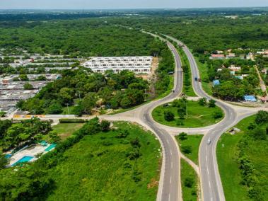 La Autopista del Caribe es la vía que conecta al Atlántico con Bolívar.