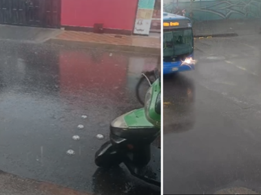 Lluvia en Bogotá