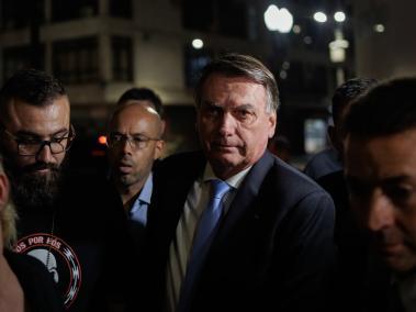 El expresidente de Brasil Jair Bolsonaro.