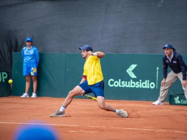 Colsubsidio también ha organizado clínicas de tenis con Robert Farah y Juan Sebastián Cabal.