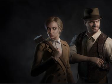 El personaje de Jodie Comer en la nueva versión del juego de terror Alone in the Dark. David Harbour también estelariza.