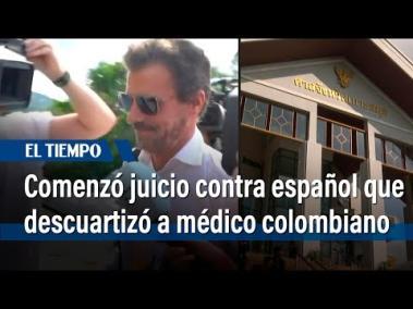 Un tribunal de la turística isla tailandesa de Koh Samui empezó este martes el juicio contra el español Daniel Sancho, acusado de asesinar premeditadamente y descuartizar al médico colombiano Edwin Arrieta, cuya familia pidió una sentencia "contundente". #ElTiempo

SUSCRÍBETE: https://bit.ly/eltiempoYT 

Síguenos en nuestras redes sociales:
Twitter: https://twitter.com/eltiempo 
Facebook: https://www.facebook.com/eltiempo 
Instagram: https://www.instagram.com/eltiempo 

El Tiempo
El Tiempo es el medio líder de noticias en Colombia, caracterizado por sus investigaciones y reportajes exclusivos, sobre:  justicia, deportes, economía, política, cultura, tecnología, innovación, cambio climático, entre otros eventos noticiosos en Colombia y el mundo.

Para mayor información ingresa a: https://www.eltiempo.com 

Otros Canales de El Tiempo
Citytv: https://www.youtube.com/c/citytvbogota  
Bravissimo Citytv: https://www.youtube.com/c/BRAVISSIMOCITYTV  
Portafolio: https://www.youtube.com/user/PortafolioCO  
Futbolred: https://www.youtube.com/c/FutbolRedCO


https://www.youtube.com/c/ElTiempo