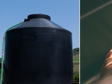 El racionamiento de agua comenzó el 11 de abril.