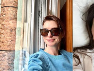 La Actiz Anne Hathaway, en su cuenta de Instagram