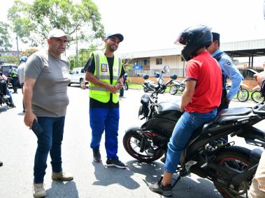 Operativos de tránsito en Dosquebradas, Risaralda