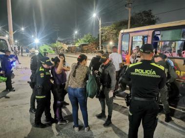 La Policía mantuvo presencia en 58 zonas consideradas críticas.