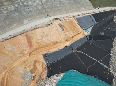 Obras que adelanta Emvarias en el relleno sanitario La Pradera