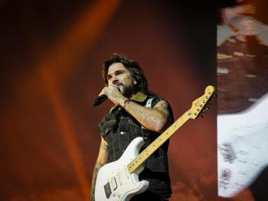 Juanes, en el Movistar Arena, durante su gira 'Juan Es Colombia'