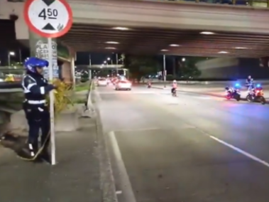 Estación Universidad Nacional entra en operación tras manifestaciones en la av. NQS