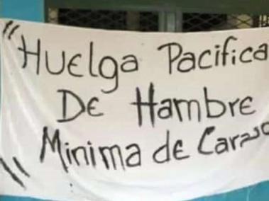 Presos de Venezuela cumplen dos días  en huelga de hambre.