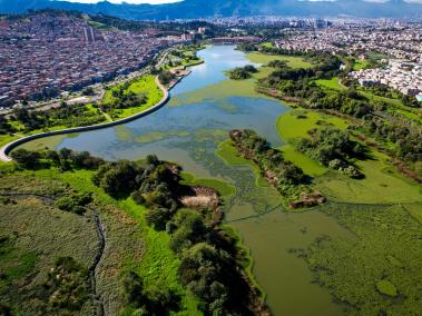 Los humedales Juan Marillo (foto) y La Conejera delimitan el àrea de intervenciòn en el proyecto de la ciudadela educativa y del cuidado.