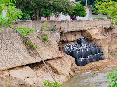 El arroyo El Platanal generó estragos en el municipio de Soledad.