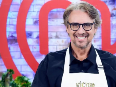 Víctor Mallarino, uno de los participantes de 'MasterChef celebrity 2024'.