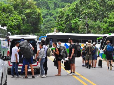 El turismo ha resultado afectado por las alteraciones del orden público en la zona rural de Santa Marta.